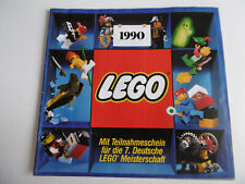 Lego Zeitschrift Heft 1990 Duplo Eisenbahn Space Ritter Burg Schiffe LKW Autos