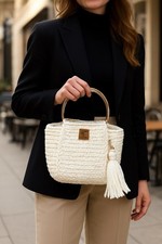 Handmade Crochet Bag Elegant & Modern Design Women's Handbag