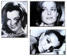 Romy schneider 3x postkarte - romy,