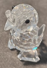 Swarovski Figur mini Ente stehend 012728 Kristall Küken Top Zustand aus Nachlass