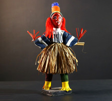 Afrikanische stammes tanzpuppe - afrikanische,