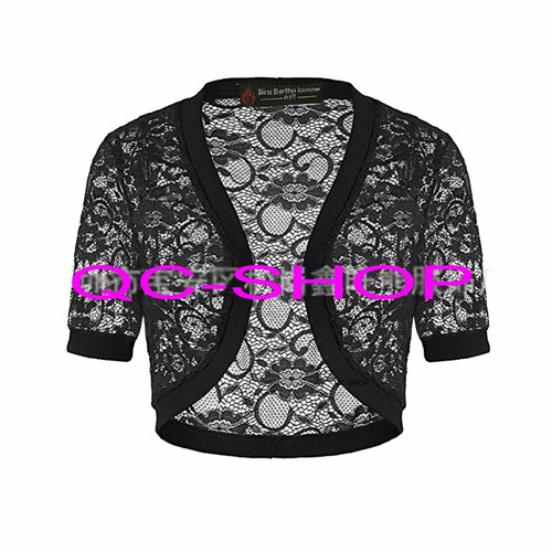 Spitze bolero jacke kurzarm - jacke,