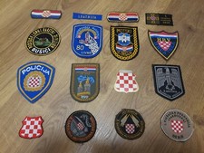 Kroatien Lot 2 Aufnäher HVO