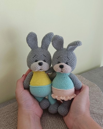 Amigurumi hase gehäkelter - amigurumi,