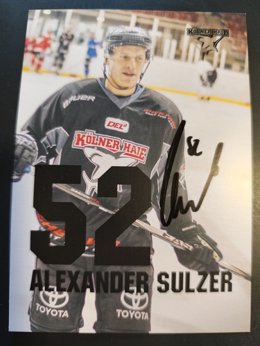 Autogrammkarte kölner haie - -,