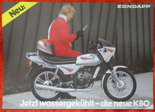 ZÜNDAPP  Prospekt  K 80 WC