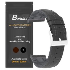 20mm Leather / Rubber