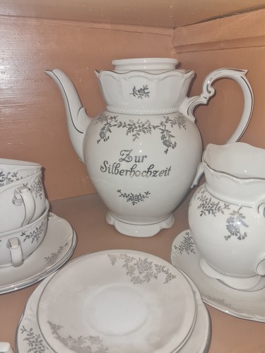 Kaffeeservice silberne - kaffeeservice,
