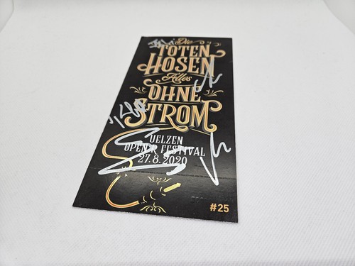 Die toten hosen - die, signed