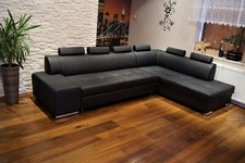 Echtleder ecksofa london pik - ecksofa,
