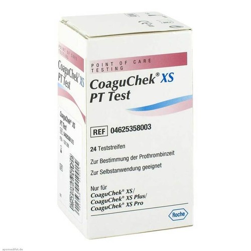 Coaguchek test 24 - coaguchek, st