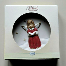 Goebel Teller 2003 - Festival Christmas  -Ø 8,2 cm -  OVP