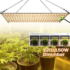 PPFD LED Grow Lampe Vollspektrum mit Dimmbar Pflanzenlampe Pflanzenlicht UV & IR