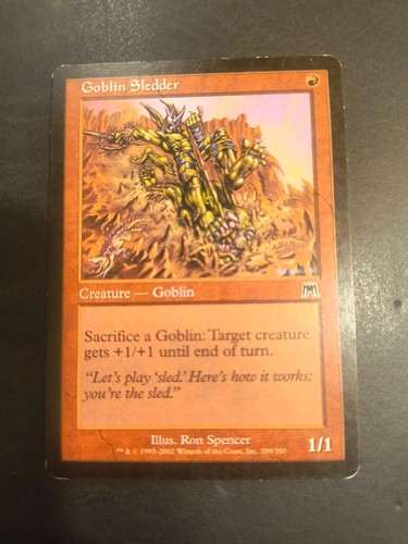Goblin sledder mtg magic - sledder,