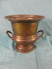 Sektkühler Pokal Rar Antik Messing Eistonne Jugendstil Verziert Weinkühler 7c6