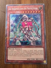 Yu-Gi-Oh! RA04-DE184 Die Hohepriesterin der Prophezeiung Plat SecR NM 1st