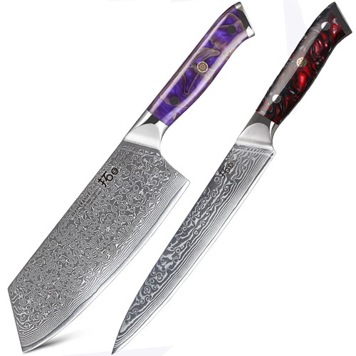 2stk turwho küche hackmesser - 2stk,
