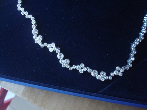 Halskette swarovski - halskette,,
