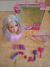 Schminkkopf Charlene Super Model   Frisierkopf Schminkpuppe Zubehör Konvolut OVP