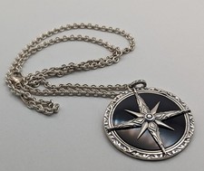 Thomas Sabo 925 Silber Anhänger Kompass und 925 Silberkette Schmuck