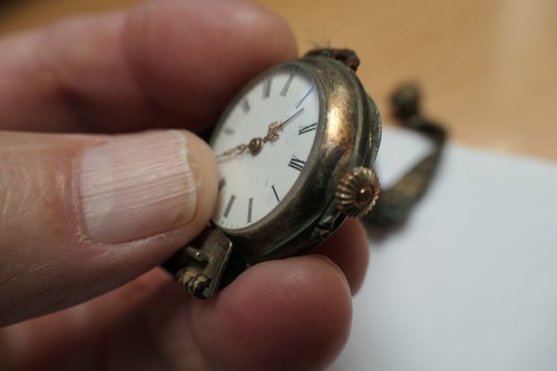 Alte armbanduhr silber - armbanduhr,,