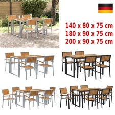 4/6tlg. Gartensitzgruppe Gartenmöbel Garnitur Sitzgruppe Balkonset Balkonmöbel