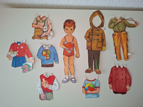 Alte anziehpuppe ankleidepuppe - anziehpuppe,