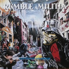 Rumble Militia Stop Violence And Madness NEAR MINT Century Media Vinyl LP