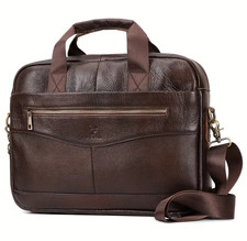 Aktentasche aus echtem Leder