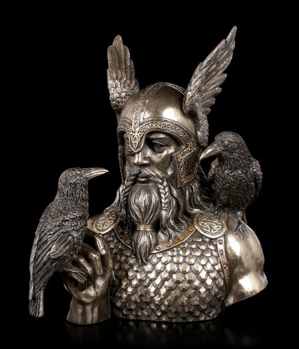 Odin figur büste nordischer - -,