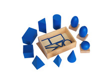 Geometric Solids with Stands