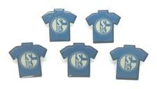 5x FC Schalke 04 Pin Trikot