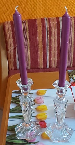 Kerzenständer bleikristall - 2,