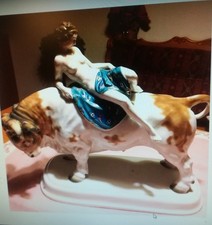 Zeus mit Europa Porzellan