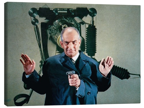 Leinwandbild louis funès - de,