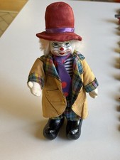 Porzellanpuppe Clown 27cm