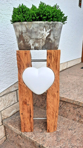 Blumensäule balken mit - balken,