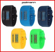 Pollmann Sommeruhr Silikon Uhr Bunte Farbige Uhren Damen Herren Plastik Gummi