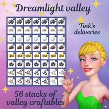 Dreamlight Valley Resources 💕 Valley Crafting Pack