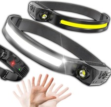 LED Stirnlampe Kopflampe COB +