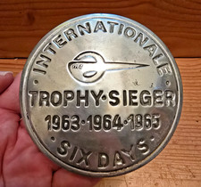 Original MZ Tankdeckel Six Days Trophy Sieger 1963-1965
