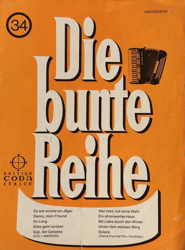 Noten die bunte reihe - -,