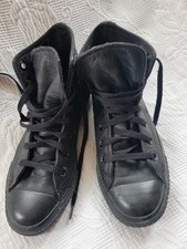 Converse Chucks schwarz Leder Gr.37
