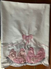 Pichler: österliche Tischdecke, rose mit etwas grau,  ca. 82,5 x 83 cm