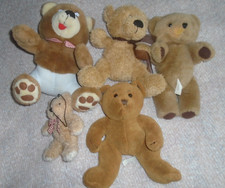 Konvolut 5 x Teddy Bär