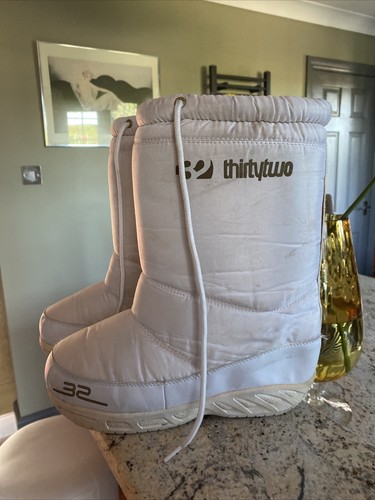 Damenstiefel weiß snow ski - damenstiefel,