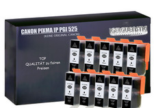 10 DRUCKER PATRONEN für CANON PIXMA IP4850 IP4950 IX6550 MG5150 MG5250 MG5350 BK