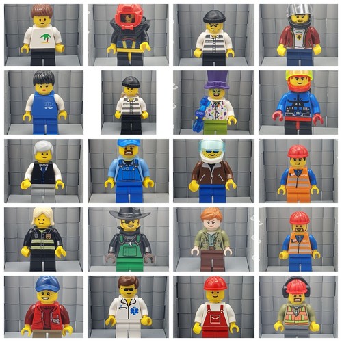 Lego minifigur city train - 1x,