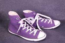 Converse All Star Light Hi Chucks Sneaker Gr. 36 lila weiß Canvas Damen BC669