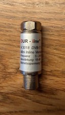 DUR-line V3018 - Mini Inline Verstärker 18 dB für Sat und DVB-T2 5-2500 MHz